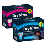 Huggies DryNites Pyjama Pants for Boys & Girls Years 4-7 Pack of 10/20/30