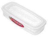 Beaufort Oblong Bacon Container Storage Box Tub With Lid Microwave Safe 1L