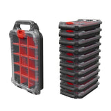 Keter Half Storage Organiser Box For Screws Nails Nuts Craft Carry Case Tool Box