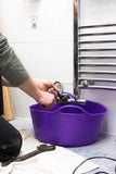 Gorilla Tub Trug Flexible Storage Carrying Bucket Feeding Water Garden Purple