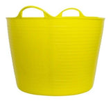 38L Large Red Gorilla Tub Trug Flexible Storage Carrying Bucket Pet Food Garden