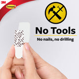 Command Kitchen Utensil Hooks with Command Adhesive Strips - Small, White