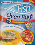 Sealapack Cookafish Bags 10 Pack BPA-Free Cooking Bags