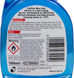CarPlan Blue Star De-Icer Trigger Spray Winter Treatment Ice Melt 500ml