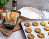 Caroline Loaf Tin Liners (40) 1lb | Fits 1lb Loaf Tins for Baking | Non-Stick Bread Tins | Baking Paper Compatible with Conventional Ovens,Air Fryer, Microwaves, | Ideal for Home Use, Catering
