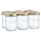 Kilner Canning Glass Jars 6pc Wide Mouth Containers Preserve Jars 350ml