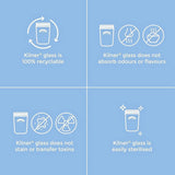 Kilner Canning Glass Jars 6pc Wide Mouth Containers Preserve Jars 350ml