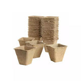 Ambassador Square Fibre Plant Pots 6cm Seed Plug Plants - Pack 80