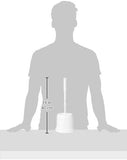Addis Toilet Brush & Holder Bathroom WC Set Cleaning Brush Open Holder White