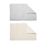 Croydex Cream / White Cotton Bathroom Mat Bathroom Water Absorbent Non-Slip Mat Door Mat Foot Mat