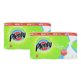 Plenty The Original One Triple Pack Kitchen Roll White 300 Sheets Per Pack  2 ply Sheets Paper Towels Sheets