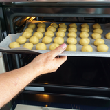 KasaBona Premium Bakeware Non Stick Baking Roasting Cooking Oven Trays - Suitable for All Types of Conventional Ovens 3 Piece Set (Small,Medium,Large)