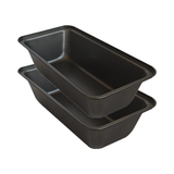 Non Stick Loaf Tin 1lb & 2lb – Carbon Steel Bread Baking Pan Ideal  for Homemade Bread, Cake & Loaf Baking, Durable Non-Stick Loaf Baking Tray
