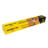 Aluminium Kitchen Tin Foil Roll 75 Metres, Alu Wrap 300mm, 450mm Food Wrap