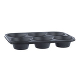 6 Cup Deep Muffin Pan - Non-Stick - 32cm Easy to Clean