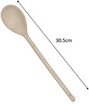 Tala Waxed Wooden Spoon, Measures 30.5 cm and ideal for all cooking tasks, Ideal for use with non-stick cookware,Beige