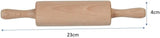 Tala Mini Rolling Pin,  Beechwood Rolling Pin Ideal for Young Bakers. Bake, Roll and Craft With the Compact Rolling Pin, Beech