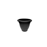 Winchester Round Planter 20cm - 40cm Ebony & Terracotta