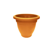 Winchester Round Planter 20cm - 40cm Ebony & Terracotta