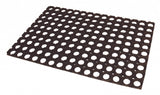 JVL Rubber Ring Heavy Duty Outdoor Entrance Door Mat 40 x 60 cm