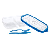 Heat & Eat Lunch Box With Cutlery Assorted Colours