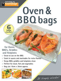 Toastabags Baking And Cooking Accessories Different Types Includes: Oven Bags, Cooking Liner, Oven Liner, Oven & BBQ Bags Large , Oven Roasting Bags & Reusable toastabags For Cooking Easy Clean