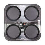 Pendeford I-Bake Yorkshire Pudding Tray 4 Cup  Pudding Tray Nonstick Coating Even Heat Distribution Ideal for Perfect Yorkshire Puddings