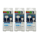 Extrastar 3-In-1 Fast Data Charging Cable for iPhone Samsung OPP