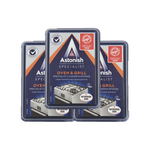 Astonish Kitchenware Cleaners Including:Oven & Grill Cleaner 250g,Original Oven & Cookware Cleaner 150g And Clean & Revive 350g