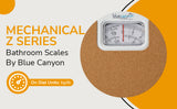 Z Series Bathroom Scales| Luggage Weight Mechanical Scales Cork,White, Silver
