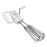 Rotary Hand Whisk Manual Mixer Beater Blender Cakes Eggs Sauces Easy Control