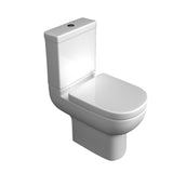 Kartell Studio Soft Close Coupled Comfort Height Toilet Seat