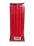 Price's Candles - Red Dinner Candles - 10 Pack - Unscented - Slow Burning Candle