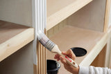 ProDec 3 piece Premier Oval Trade Professional Synthetic Brush Set Ideal for Painting Skirting Board, Architrave and Other Curved or Moulded Surfaces, Contains 1, 1.5, 2 inch Brushes