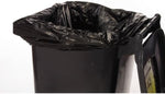 TIDY  Roll of wheelie Bin liners extra-Tuff Strong & Secure Large Dustbin Liners Tear Resistant Waste Rubbish Black Bags 300L
