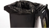 TIDY  Roll of wheelie Bin liners extra-Tuff Strong & Secure Large Dustbin Liners Tear Resistant Waste Rubbish Black Bags 300L