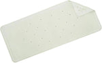 Croydex Rubagrip Bath Mat - White Large, Medium Vacuum Suction  Liner For Bathrooms