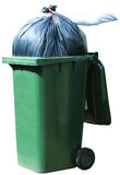 TIDY  Roll of wheelie Bin liners extra-Tuff Strong & Secure Large Dustbin Liners Tear Resistant Waste Rubbish Black Bags 300L