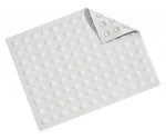 Croydex Double Sucker Bath Shower Mat White Vacuum Suction Anti Slip System Liner For Bathrooms