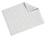 Croydex Double Sucker Bath Shower Mat White Vacuum Suction Anti Slip System Liner For Bathrooms