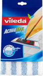 Vileda Active Max Flat Mop Refill Pack for Wood or Laminate Floors Machine Wash