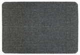 Groundsman Basic Ribbed Indoor Doormat 50 x 80cm Various Colors Blue Anthracite Dark Brown Light Grey