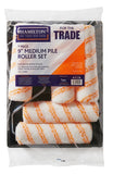 Hamilton for The Trade Medium Pile Roller Set with Tray | 7 Piece Set | 9" (1.75" Core)