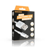 1m - 3m Metre USB-A To 8 Pin Lightning & USB-A To USB-C Cable Fast Charge Cable