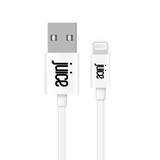Juice 3m Round Lightning Fast Charger Cable Lead For iPhone 14 13 12 11 X 7 8 Charging Sync Connector Devices, Coral, Black, White
