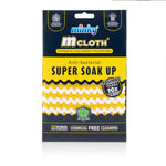 Minky M Cloth Super Soak Up - Microfibre Cloths,Ultra Absorbent, Powerful Water Absorbing Cleaning Microfibre Cloth, Multiuse Duster, Quick Dry, Yellow