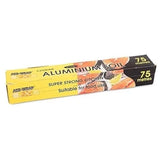 Aluminium Kitchen Tin Foil Roll 75 Metres, Alu Wrap 300mm, 450mm Food Wrap