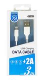 Extrastar 1.2m - 3m Iphone Lighting USB Fast Charging Cable Lightning Type C Cable For 6 7 8 X XS 11 12 13 14