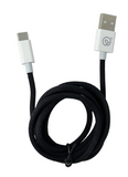 Extrastar Type C Charging Data Cable  Compatible with Most Smart Devices 1.2m Pink, Black, Blue, White