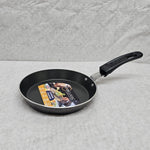 CookClassic Deep Stir Blini/One Egg Wok Non Stick Deep Frying Pans Black For Cooking 15 - 28cm